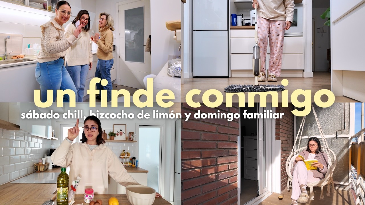 así es un fin de semana en mi vida | bizcocho de limón sin gluten | domingo en familia