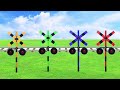 【踏切アニメ】ふみきりカンカンの日常399♪Railroad crossing daily life 399 ♫