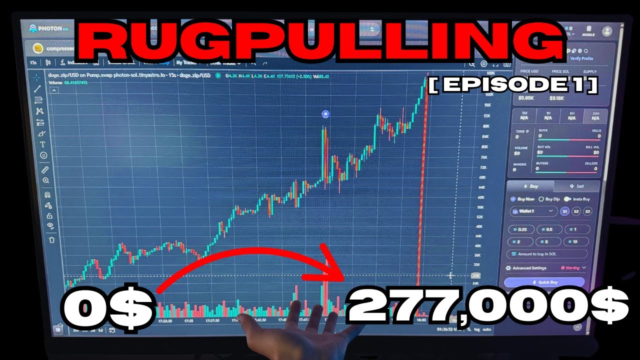 How To Rug Pull Meme Coins And Make $277K **LIVE RESULTS** - YouTube