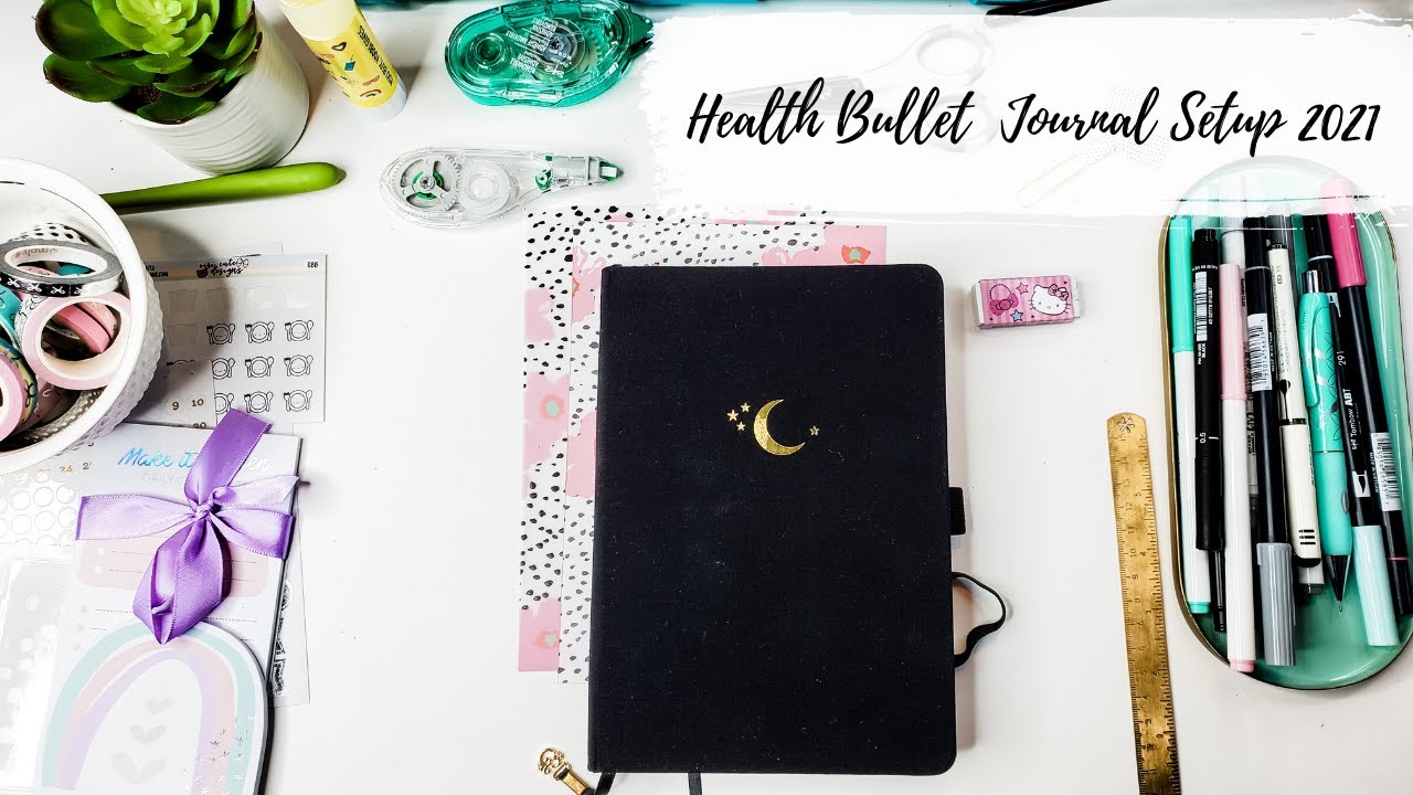 Настройка Bullet Journal для здоровья и фитнеса на 2021 год