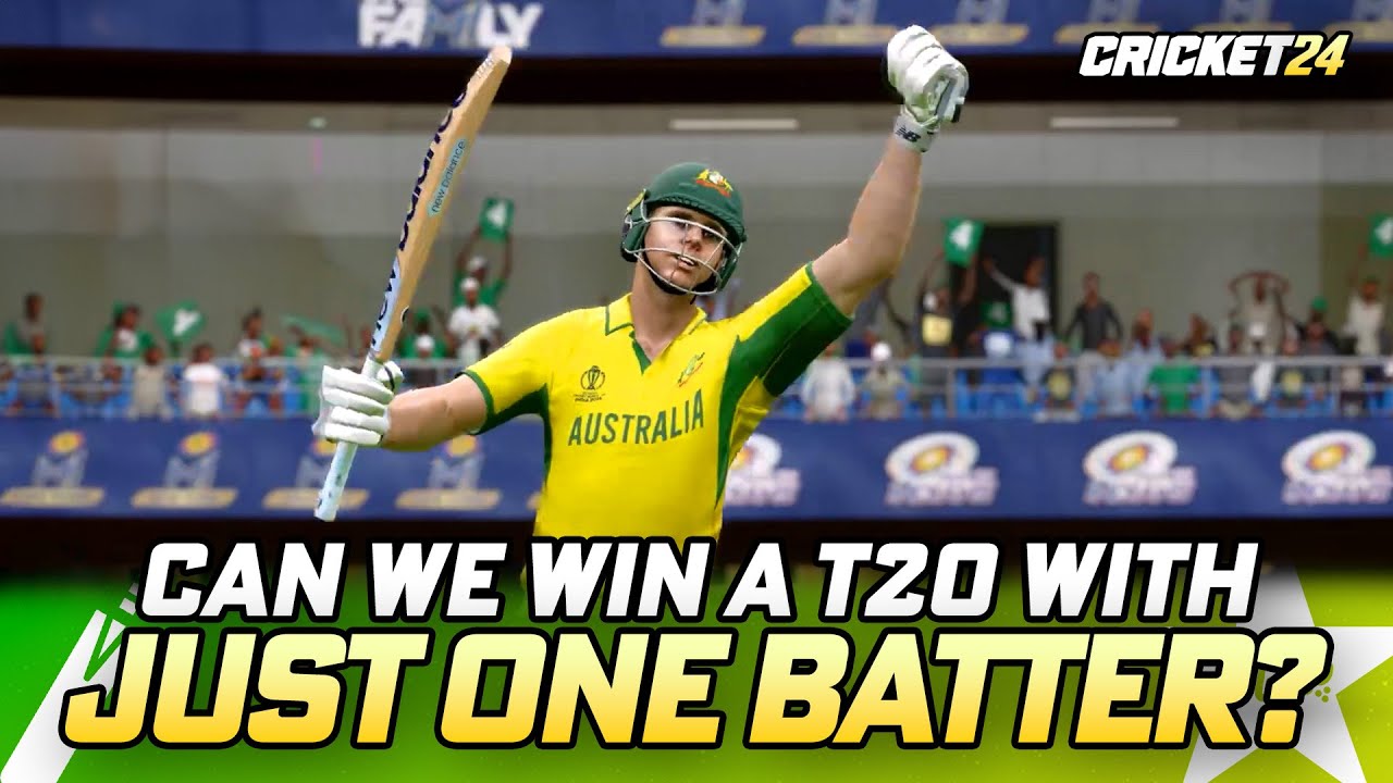 Сможем ли мы выиграть T20 всего с ОДНИМ БЭТТЕРОМ?