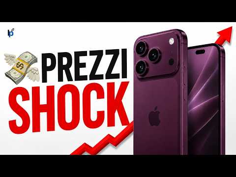 Video APPLE AUMENTA i PREZZI: iPhone, Mac e Apple Watch COSTERANNO DI PIÙ