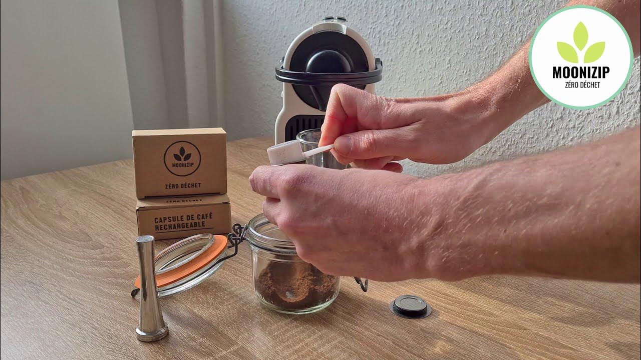 [Tutoriel d'utilisation] Comment utiliser une capsule de café nespresso  réutilisable en inox ? 
