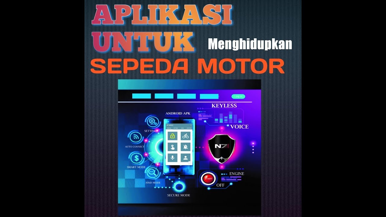Aplikasi Android Keyless N7 Honda Scoopy Youtube