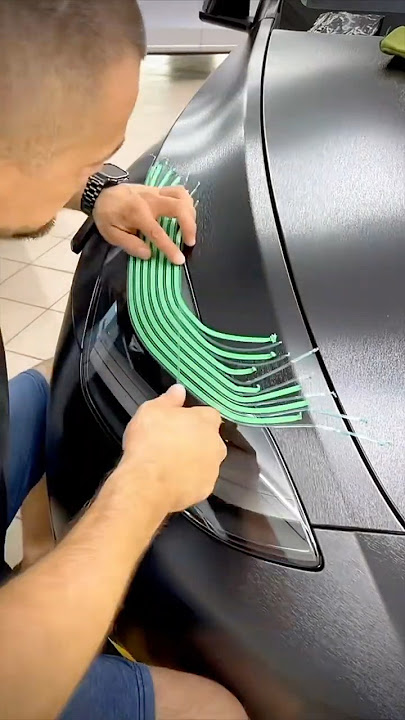 New headlight look for the Tesla