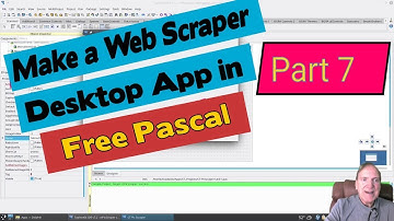 How to make an Image Web Scraper, Tutorial Free Pascal Lazarus Pt7 - About Box and Get Version Info