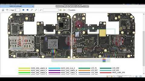 xaomi Poco x3 lcd display PDF jumper solution