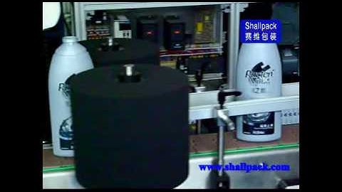 Automatic Double Side Labeling Machine for Shampoo SL 5228 Shallpack