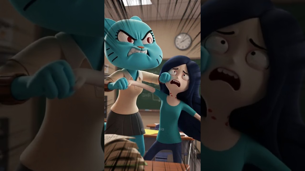 VAZOU! A história TRISTE de Gumball na escola que a Cartoon Network não mostrou! 