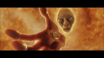 What happens to Gollum in the end?