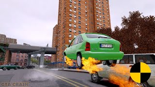 GTA 4 CRASH TESTING REAL CAR 175