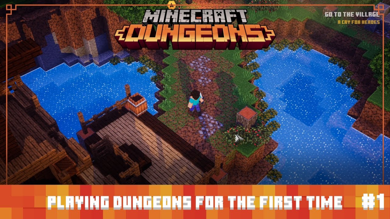 Playing Minecraft Dungeons for the First Time! [#1] - YouTube