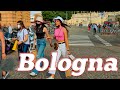 Summer Bologna. Italy  - 4k Walking Tour around the City - Travel Guide. trends, moda #Italy