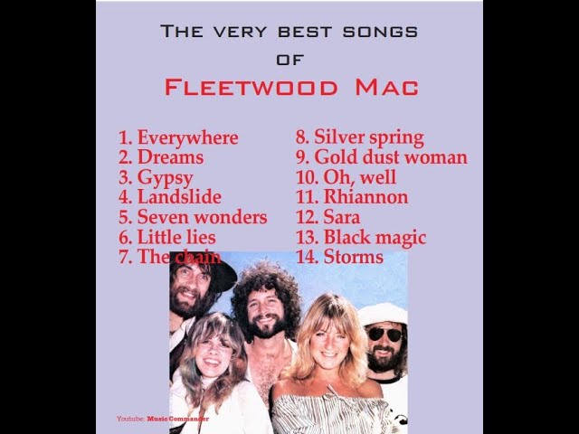 The very best of Fleetwood Mac - YouTube