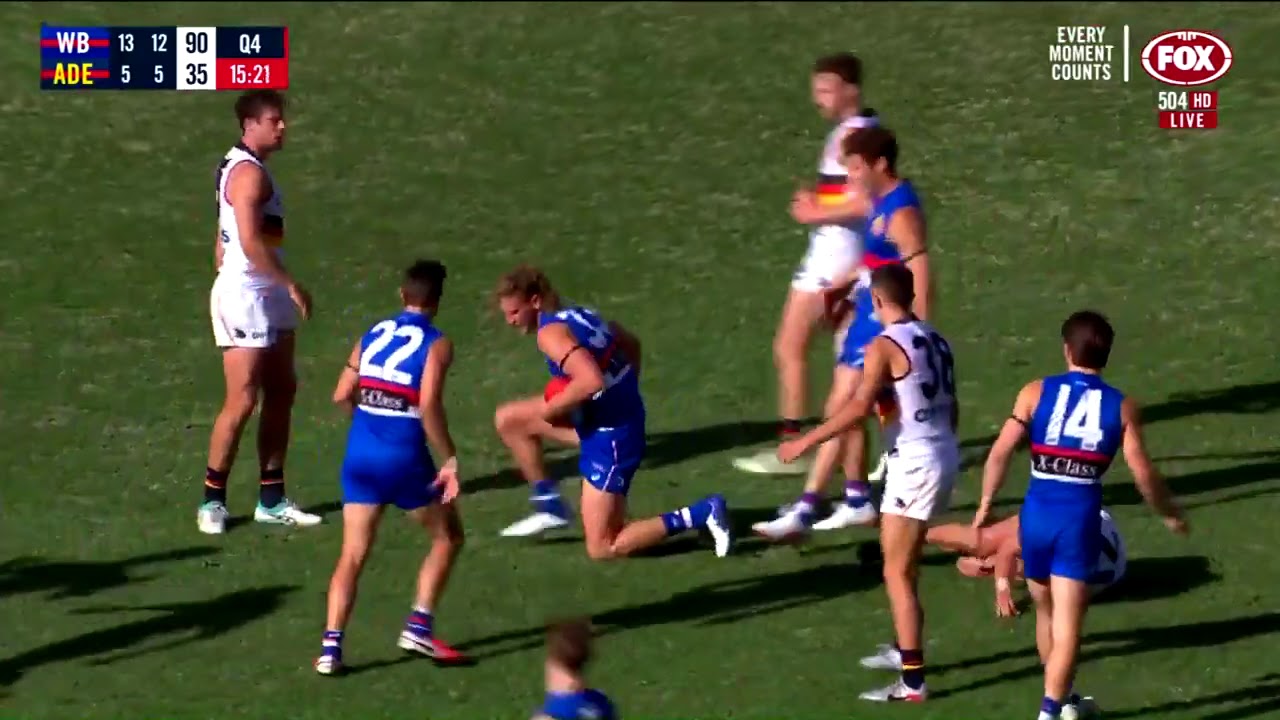 A bit of King Carey in this Aaron Naughton grab