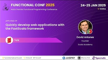 Quickly develop web applications with the FastScala framework by David Antunes #FnConf 2025