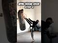 Spin hook kick🔥 #tutorial #youtubeshorts #ytshorts #usa #russia #india #mma #shorts #yt #shortvideo
