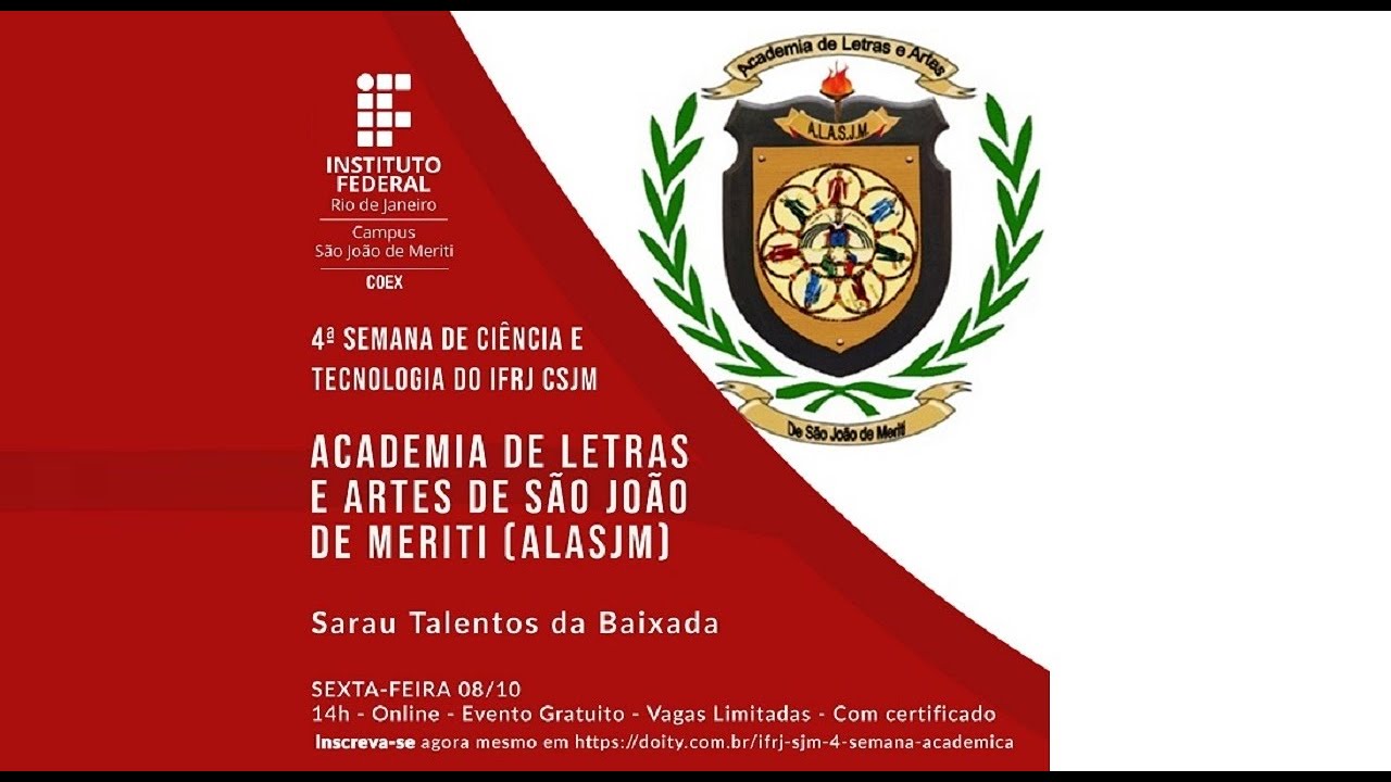 Cursos técnicos e de pós-graduação no IFRJ de São João de Meriti 