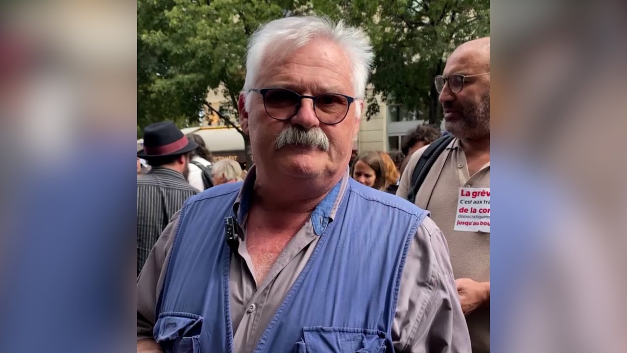 Philippe, 62 ans, accuse le gouvernement d'opposer les retraités et les actifs "pour mieux régner"