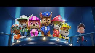 Paw Patrol The Movie Ready For Action Scene With Audio Description