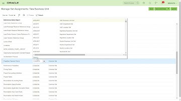 11  Assign RDS to BU Reference Data Objects in Oracle Cloud R12