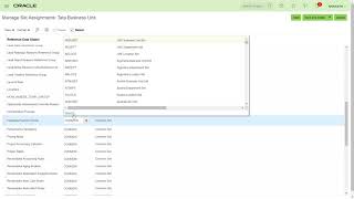11  Assign RDS to BU Reference Data Objects in Oracle Cloud R12