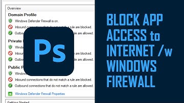 Hoe u de toegang van een app tot internet kunt blokkeren met behulp van Windows Firewall
