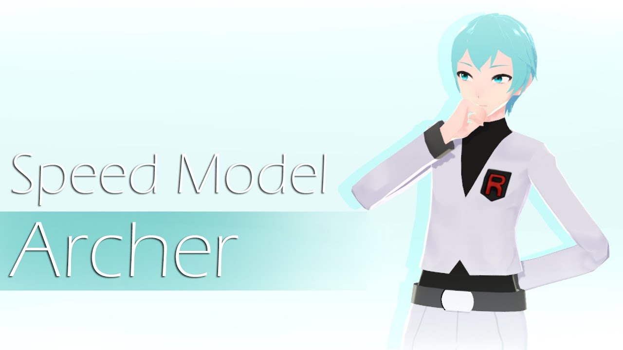 【MMD Pokemon】Speed Model TDA Archer
