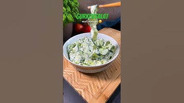 Gurkensalat mal anders 🤭 | perfekt für den Sommer 😍