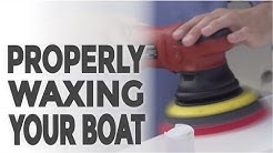 Properly Waxing Your Boat