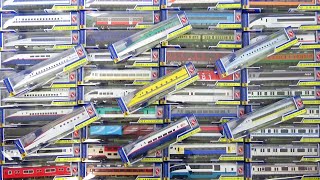 「NEW トレーン Nゲージ ダイキャストスケールモデル」の新幹線や電車、機関車、貨物列車を開封して遊ぼう♪