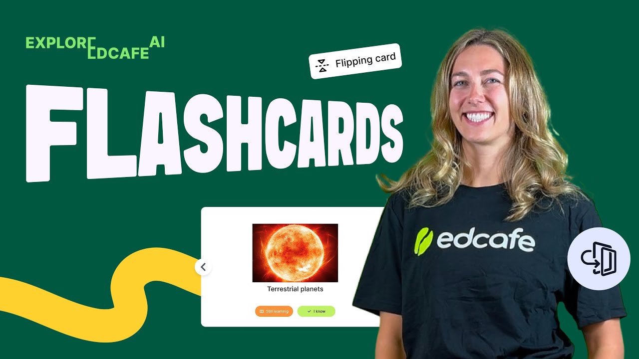 Create Flashcards Fast with Edcafe AI | Full Tutorial