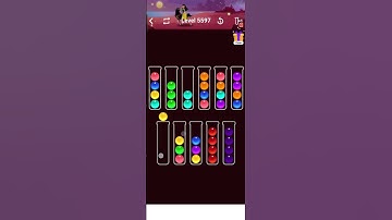 Color sort / Ball sort level 5597