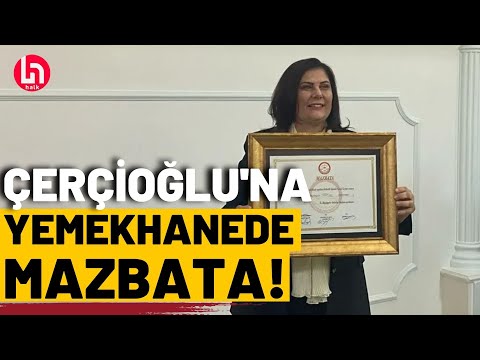 Özlem Çerçioğlu'ndan yemekhanede verilen mazbataya çok sert tepki: Utanç verici!