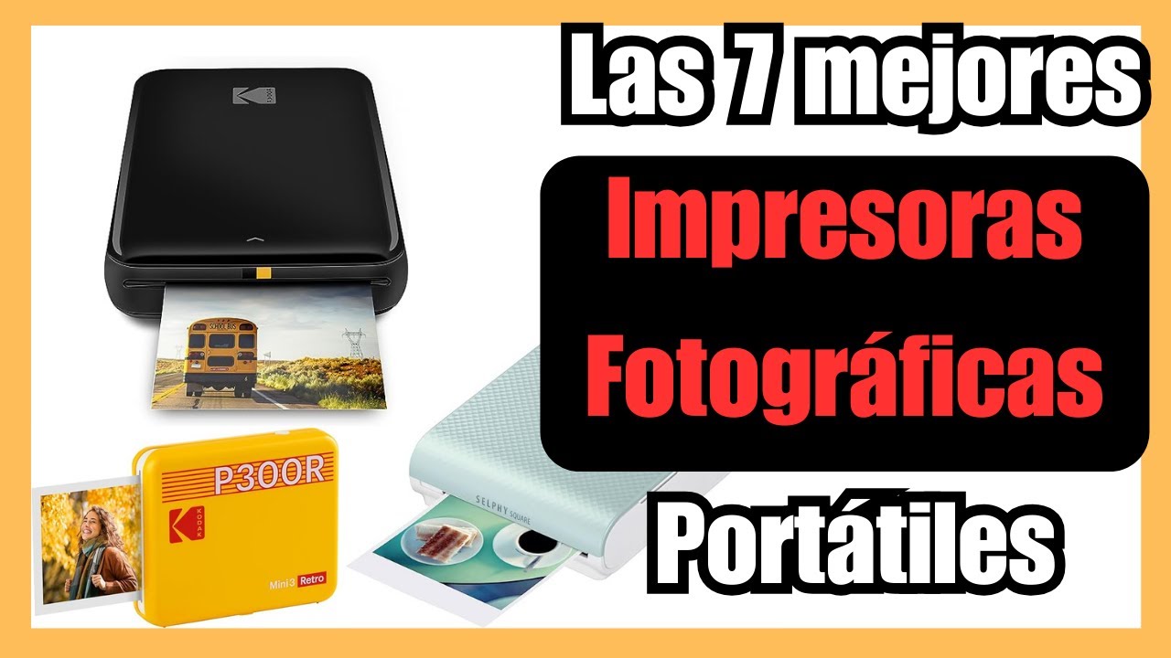 Qué impresora fotográfica portátil para tu móvil comprar, ¿cuál es mejor?