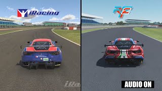 iRacing vs rFactor 2 - Ferrari 488 GTE Comparison