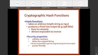 Lecture 1: Cryptographic Primitives for Blockchain part 2