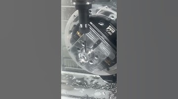 Utilizing a Haas 5-axis system to achieve complex geometries, and micron-level accuracy. #cnc