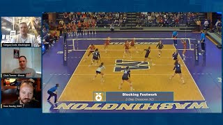 Volleyball Blocking - Blocking Split Step