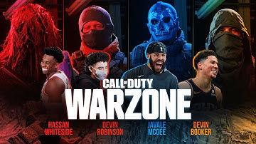 WARZONE WITH DEVIN BOOKER, HASSAN WHITESIDE & COD PRO PLAYER DEVIN ROBINSON | JAVALE MCGEE GAMING