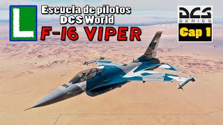 Escuela de Pilotos: DCS F-16 | Cap1 | Puesta en marcha | Navegación | Aterrizaje ILS screenshot 3