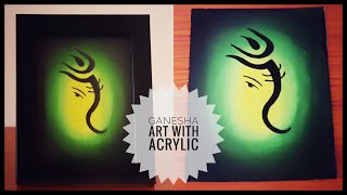 Easy Ganesha Artwork with Acrylics || Ganesh Chaturthi Special || The Art House by Sritama screenshot 2