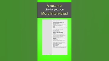 A resume like this gets you more interviews  #resume #career #jobsearch #resumetips #cv