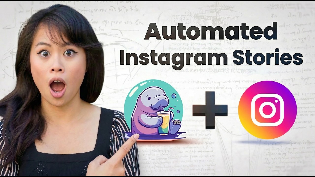 Automate Instagram Stories with AI (Make.com & n8n)