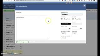 PP Veracross - Creating an Assignment