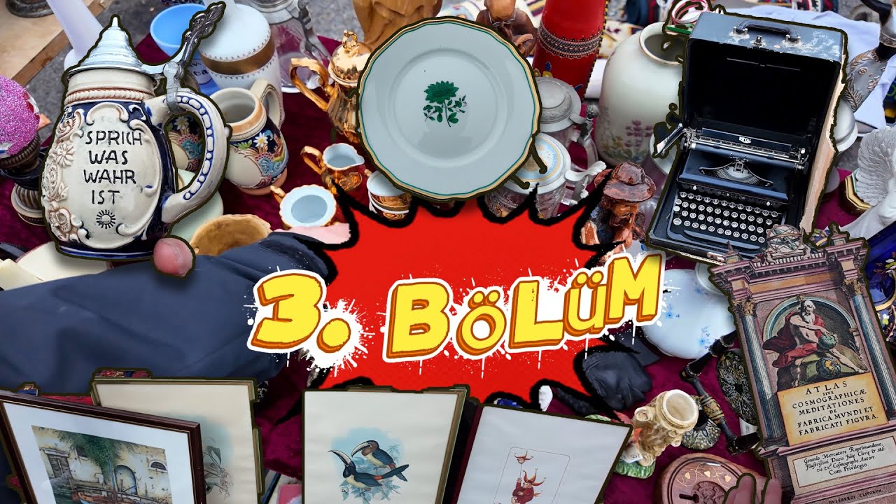 NASCHMARKT ANTİKA PAZARI 30.01.2026 Bölüm 3 - İNANILMAZ PORSELENLER - KAÇAN DAKTİLO - OSMANLI PİŞTOV