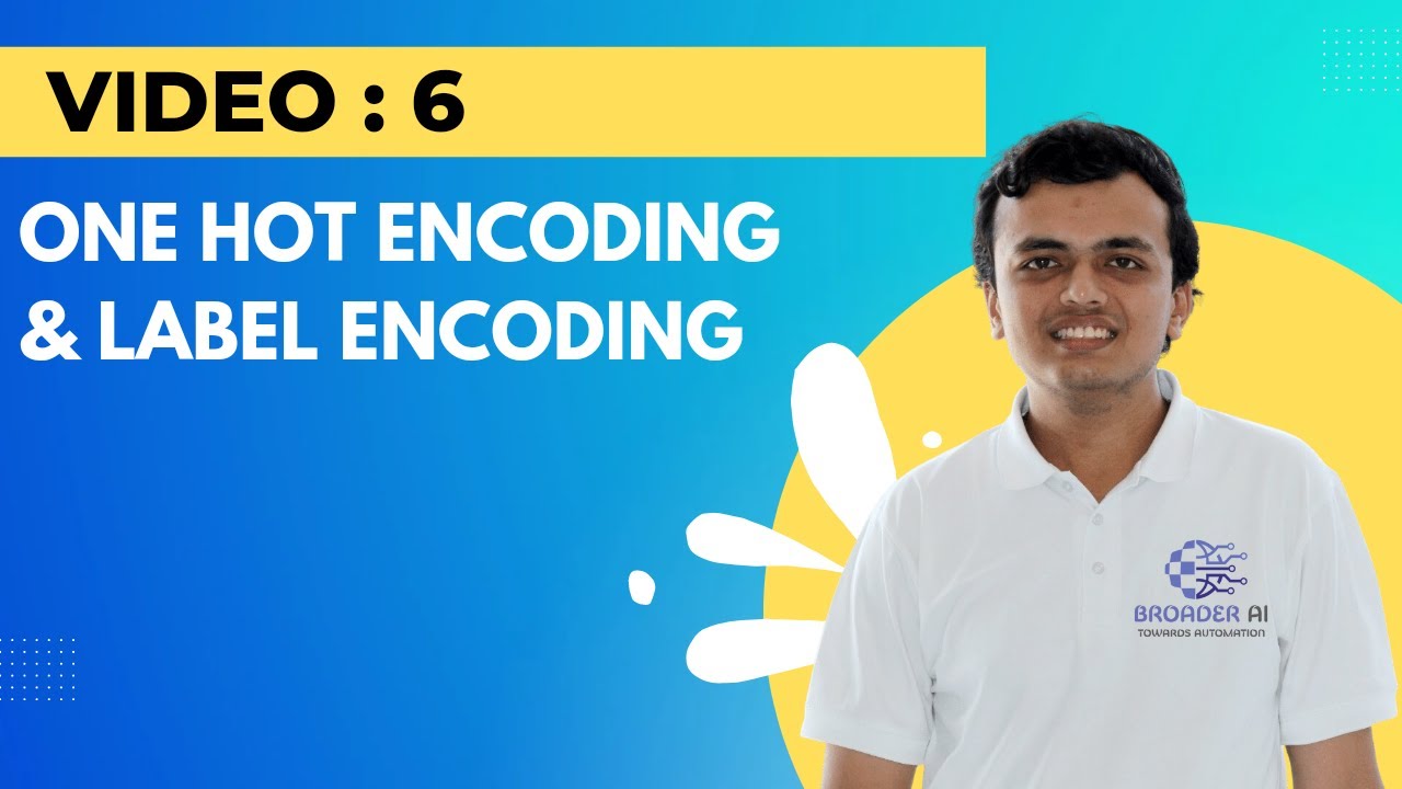 One hot encoding & Label encoding | ML series | Video-6 | Hindi - YouTube