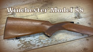 Strip and Refinish the Woodwork Part Two. Winchester Mod 88 Stock Refinish