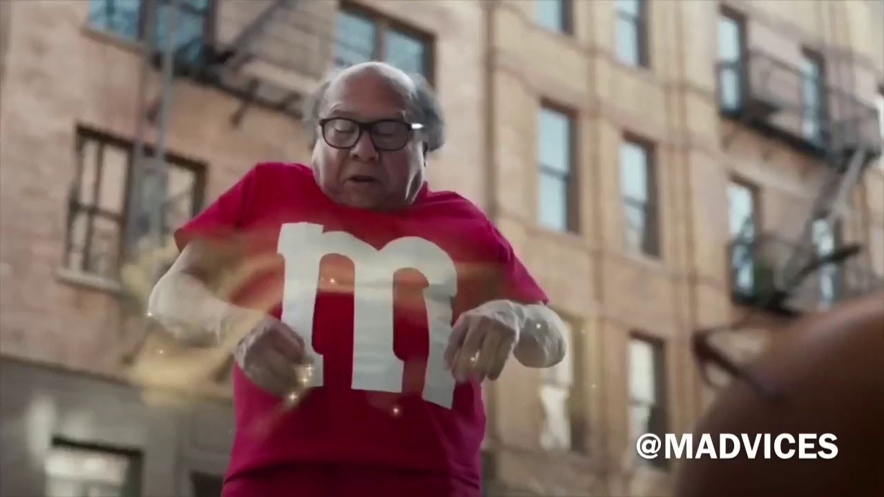 M&m commercial Danny Devito (Alternate Ending) YouTube