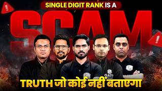 Single Digit Rank Is a Scam? 😳 Truth Nobody Tells | Every GATE Aspirant Must Watch